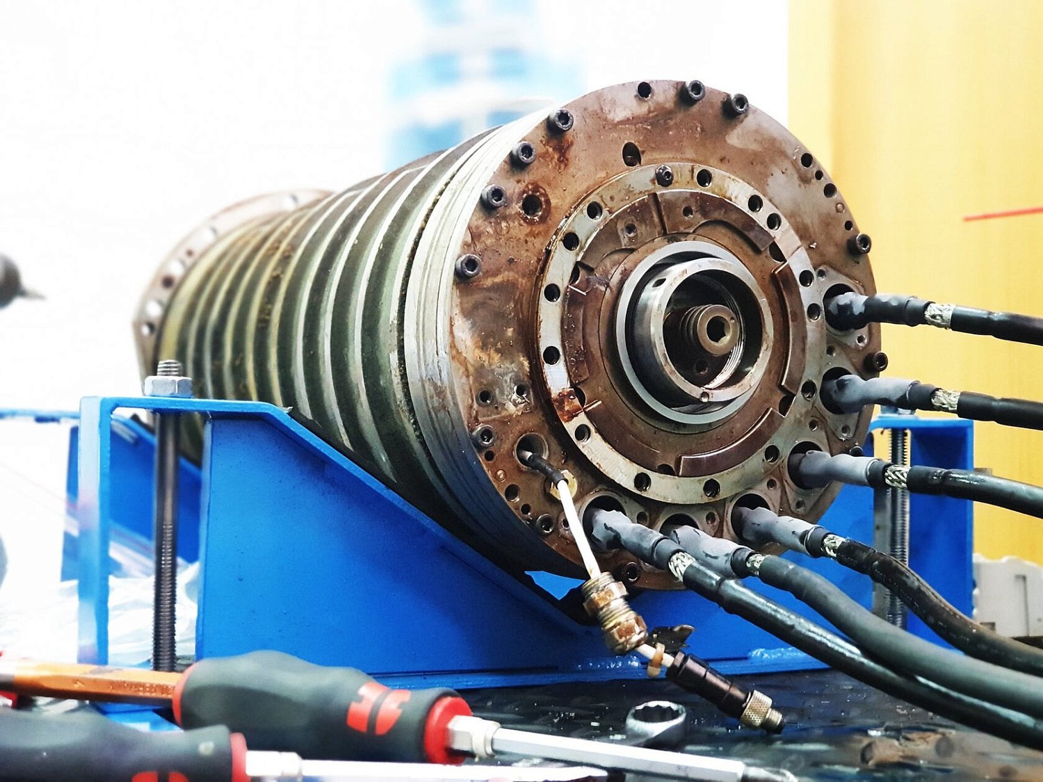 Deckel Maho spindle overhaul